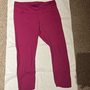 Pink all in motion capris